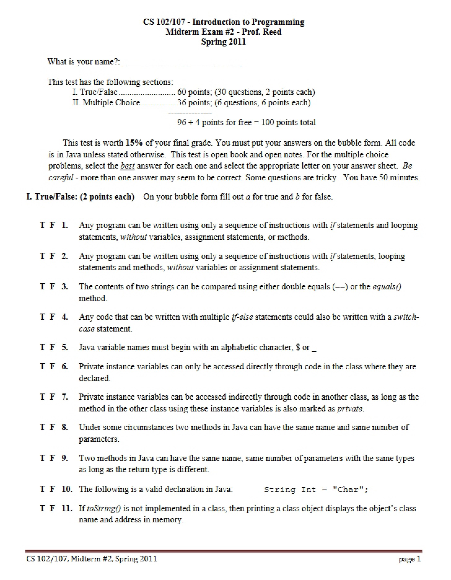 Programming Concepts