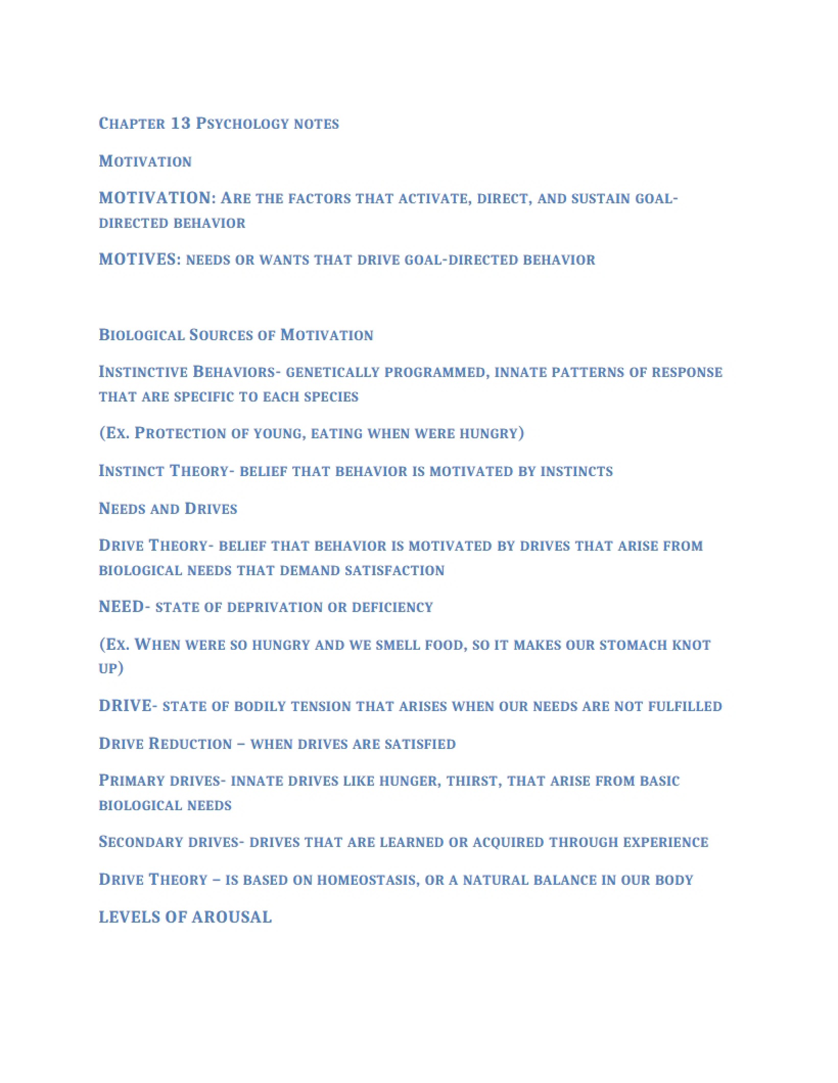 Psychology Chapter 13