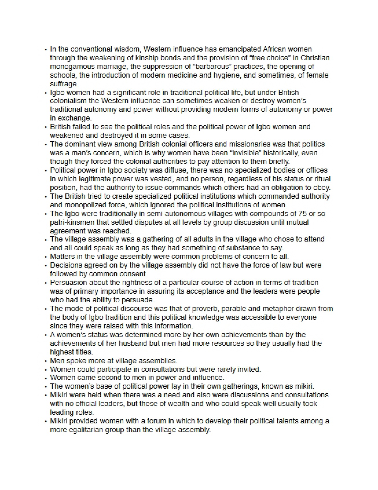 Lecture Note (Africa V)