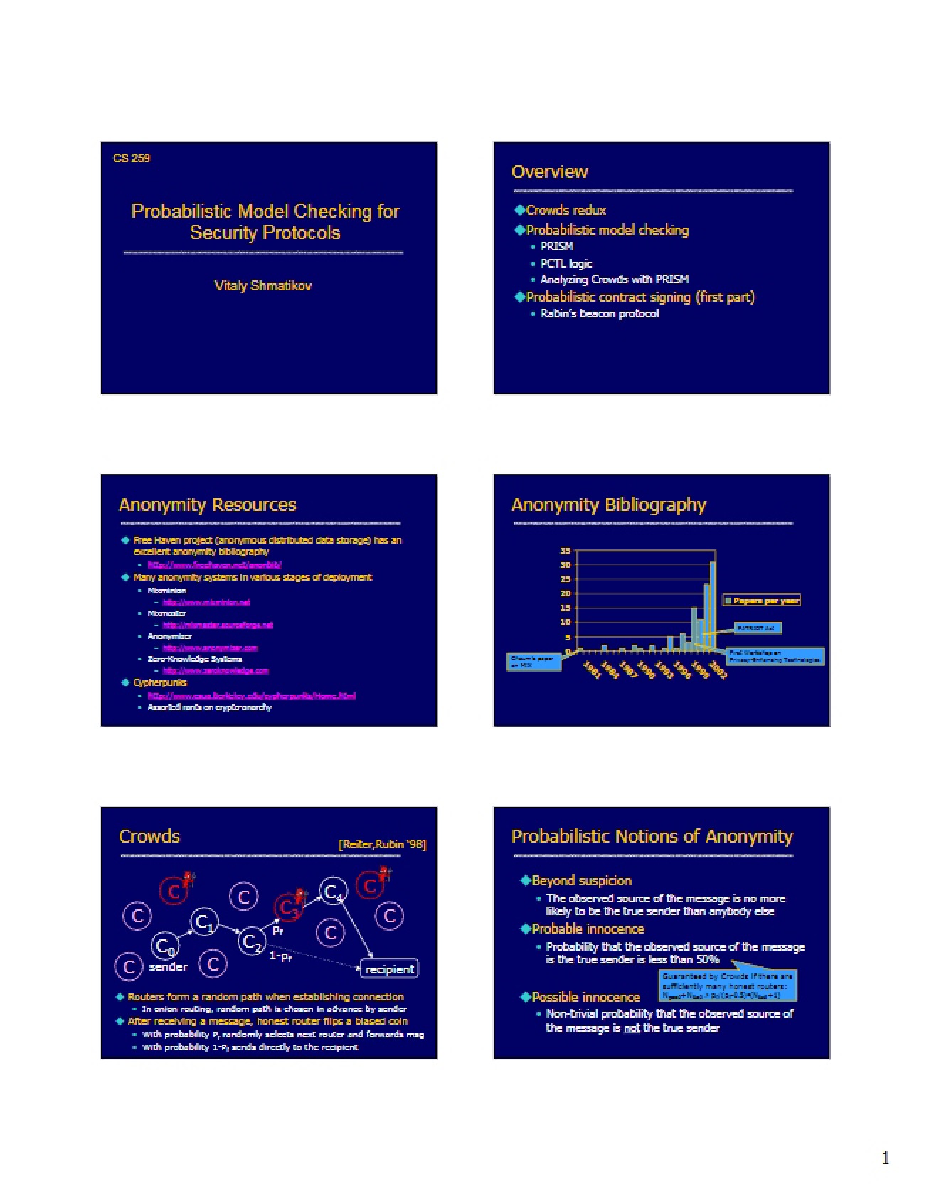 Introduction to Probabilistic Model Checking