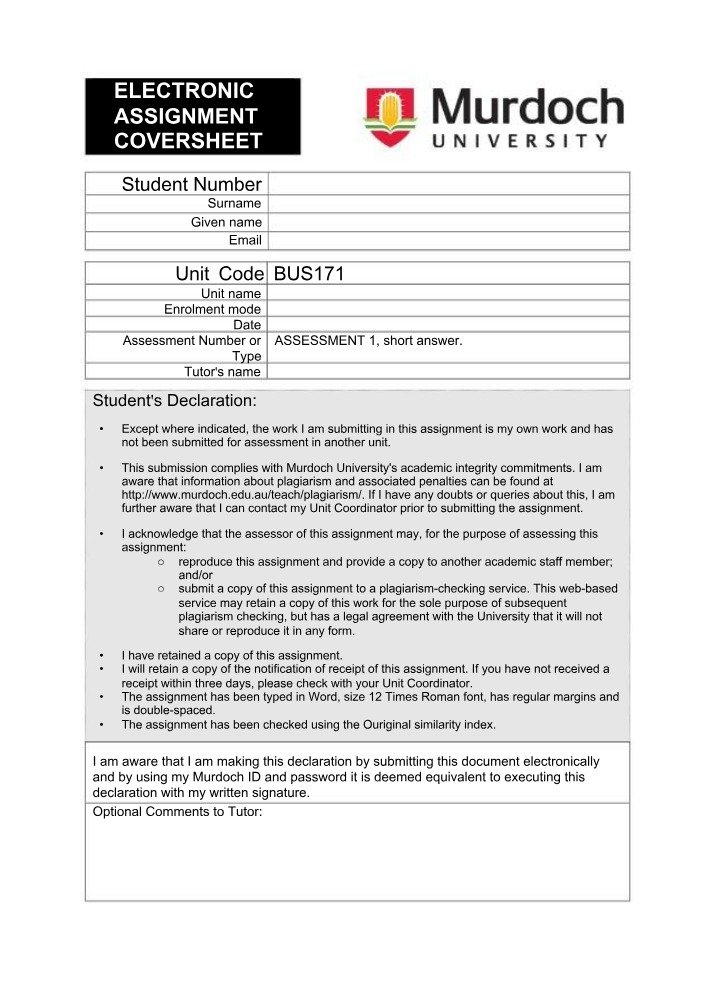 Production Possibility Frontier - BUS171