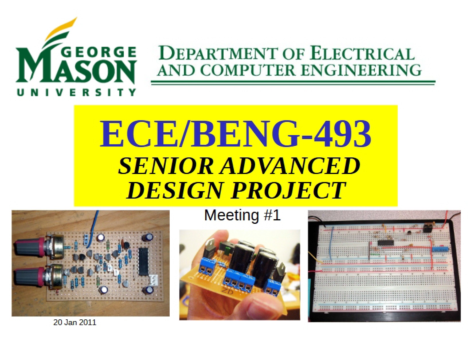Senior Design Project II Info