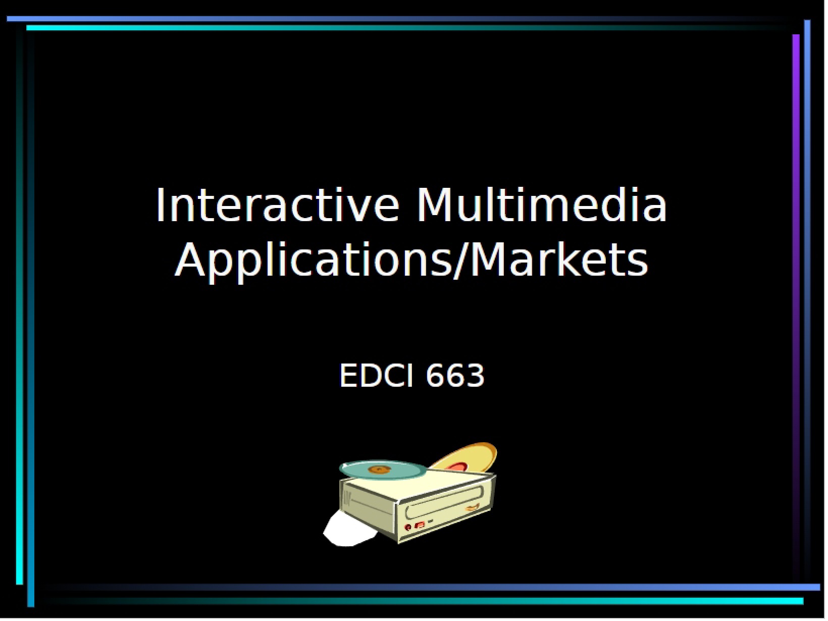 Markets for Interactive Multimedia Apps