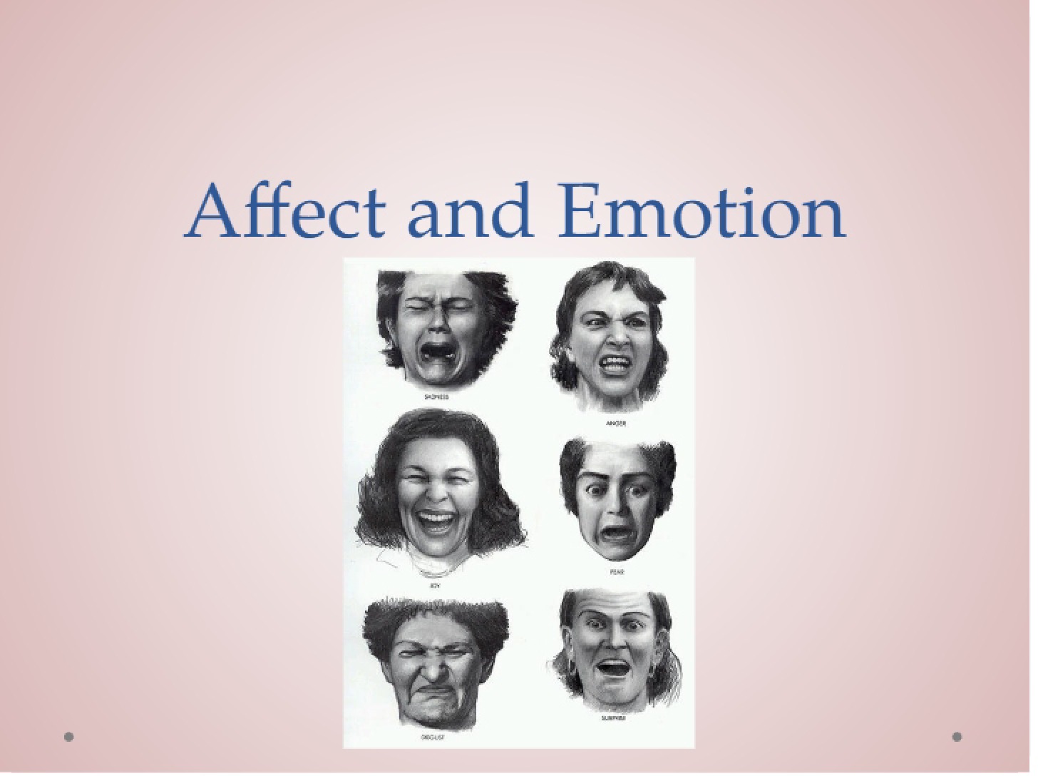 Emotion and Affect