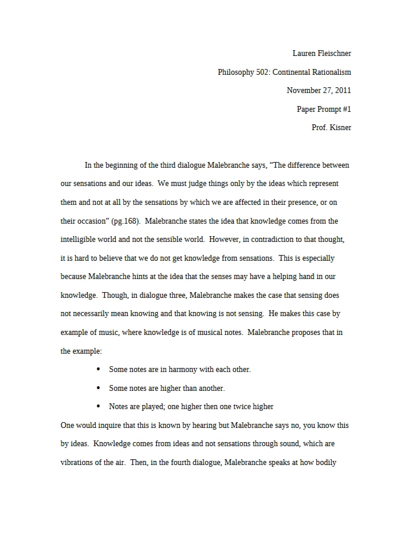 Prompt for First Paper