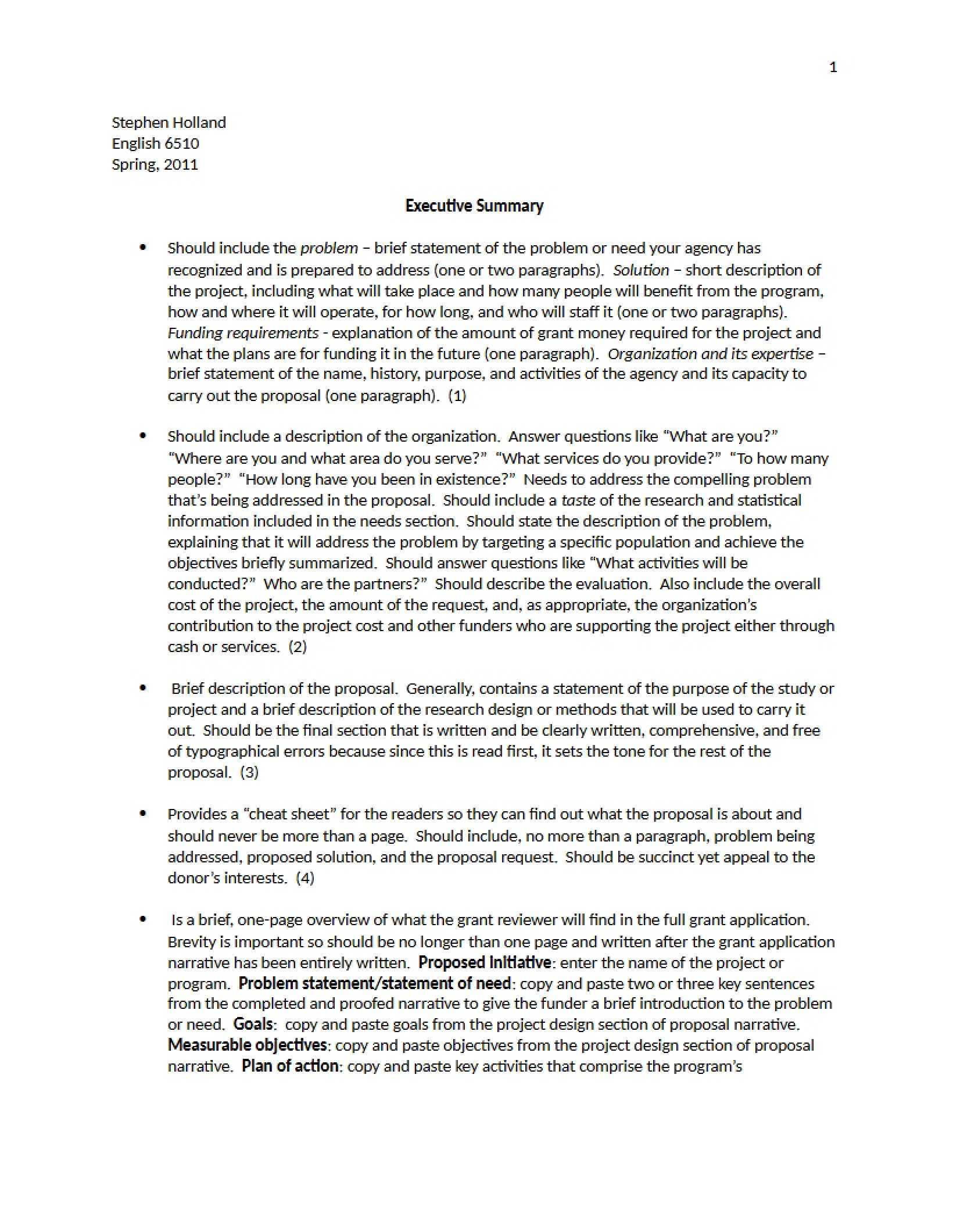Report on Book by Holland