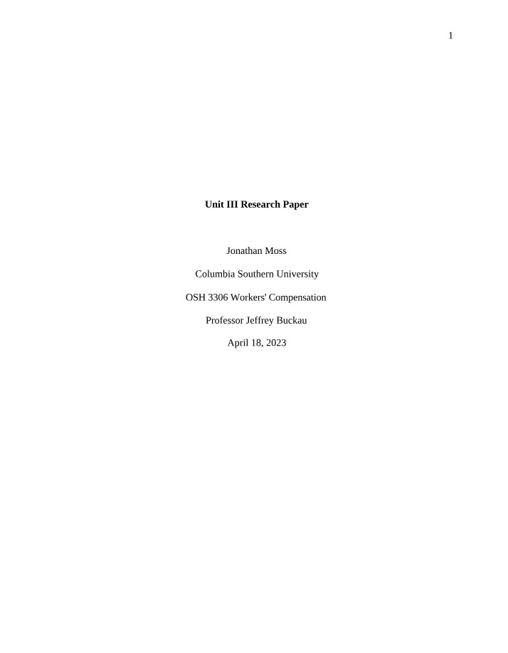 Workers' Compensation Laws - Montana, Idaho, and North Dakota
