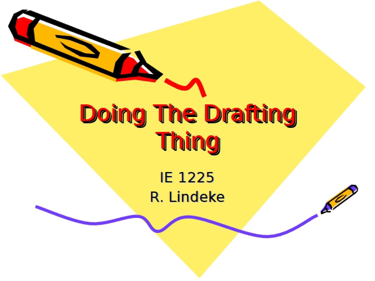 Drafting Process