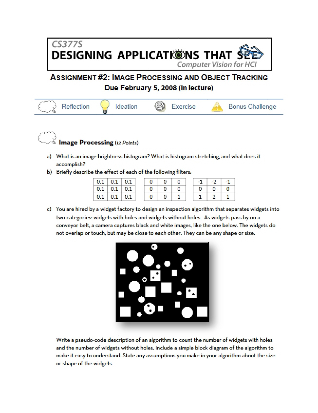 Study Guide for Designing Applications that See