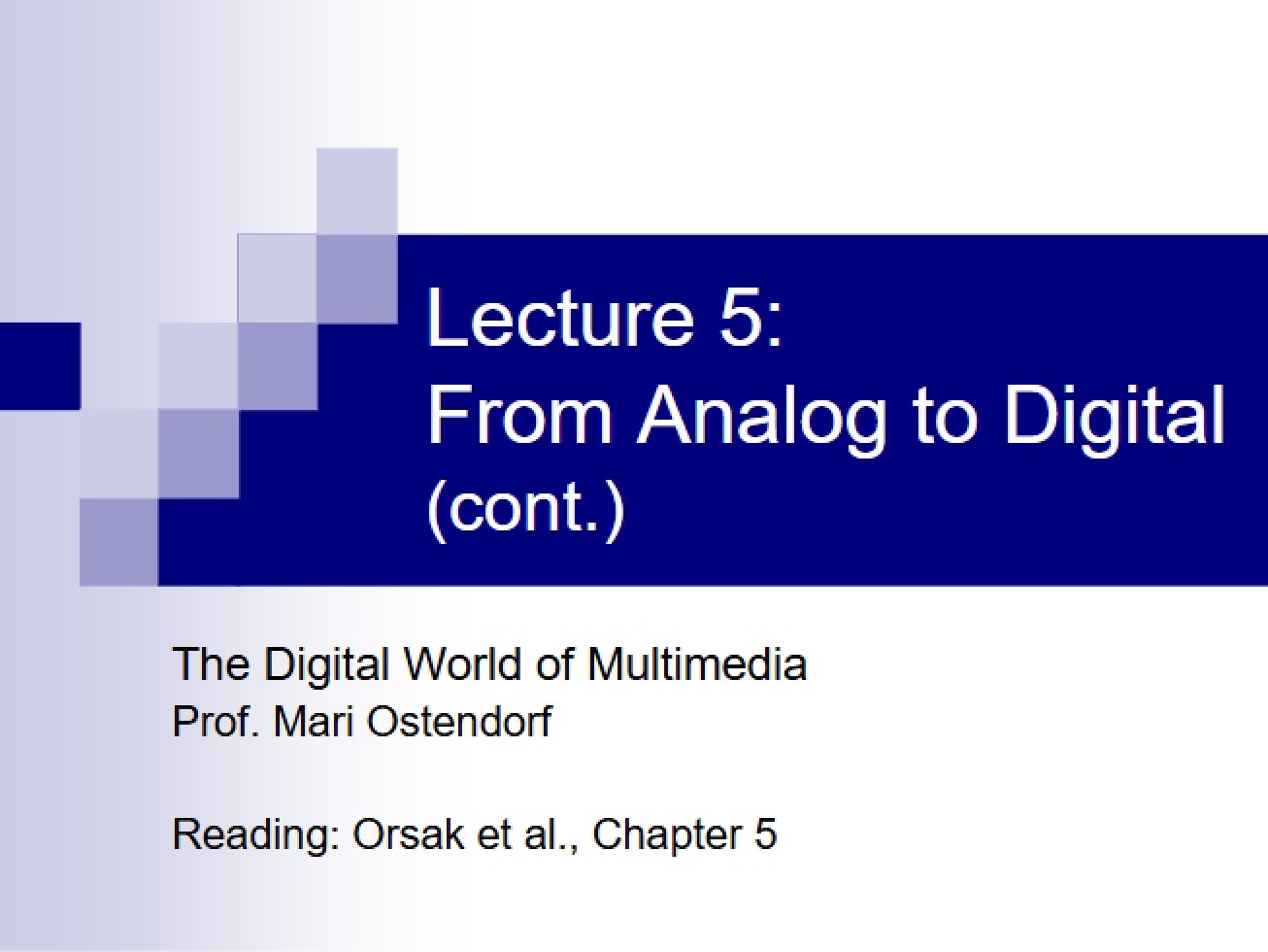 Notes from Lecture - 16 Pages