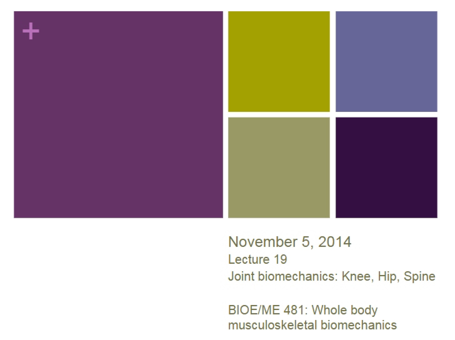 Lecture 19 Fall 2014