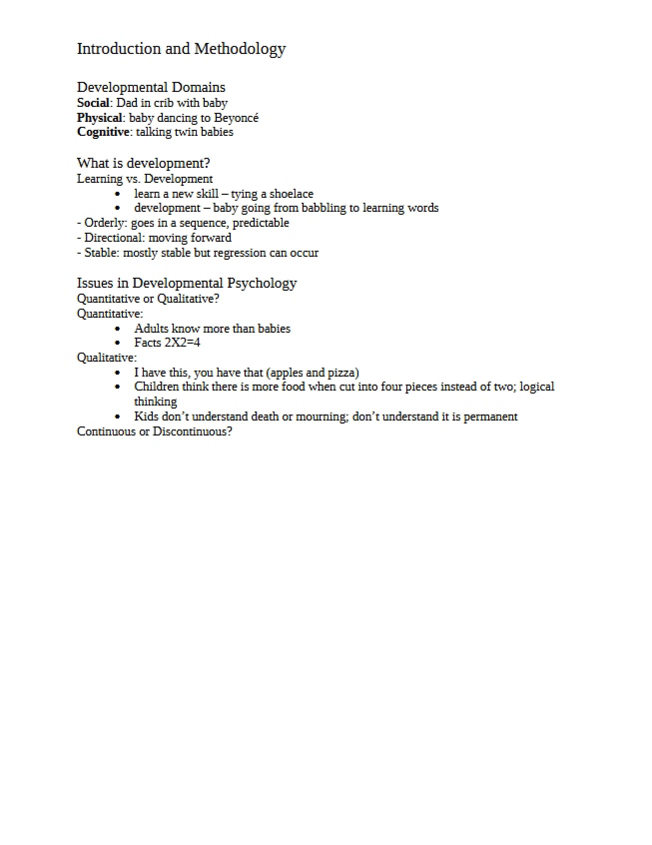 Introduction to Research Methodology