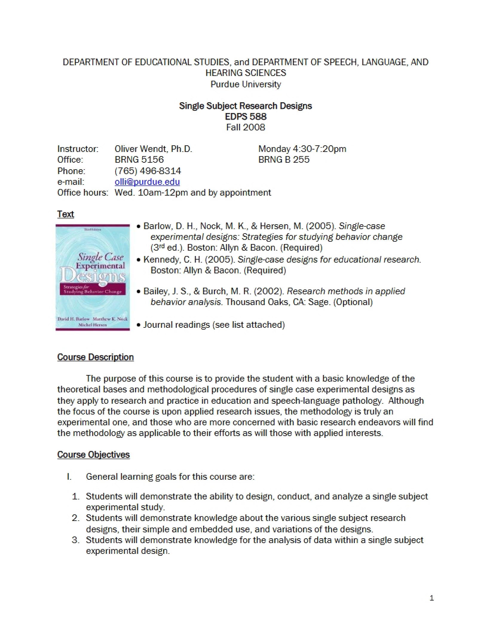 Syllabus