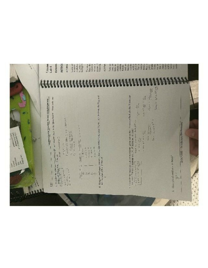 Enzyme Reaction Kinetics - Substrate Determination