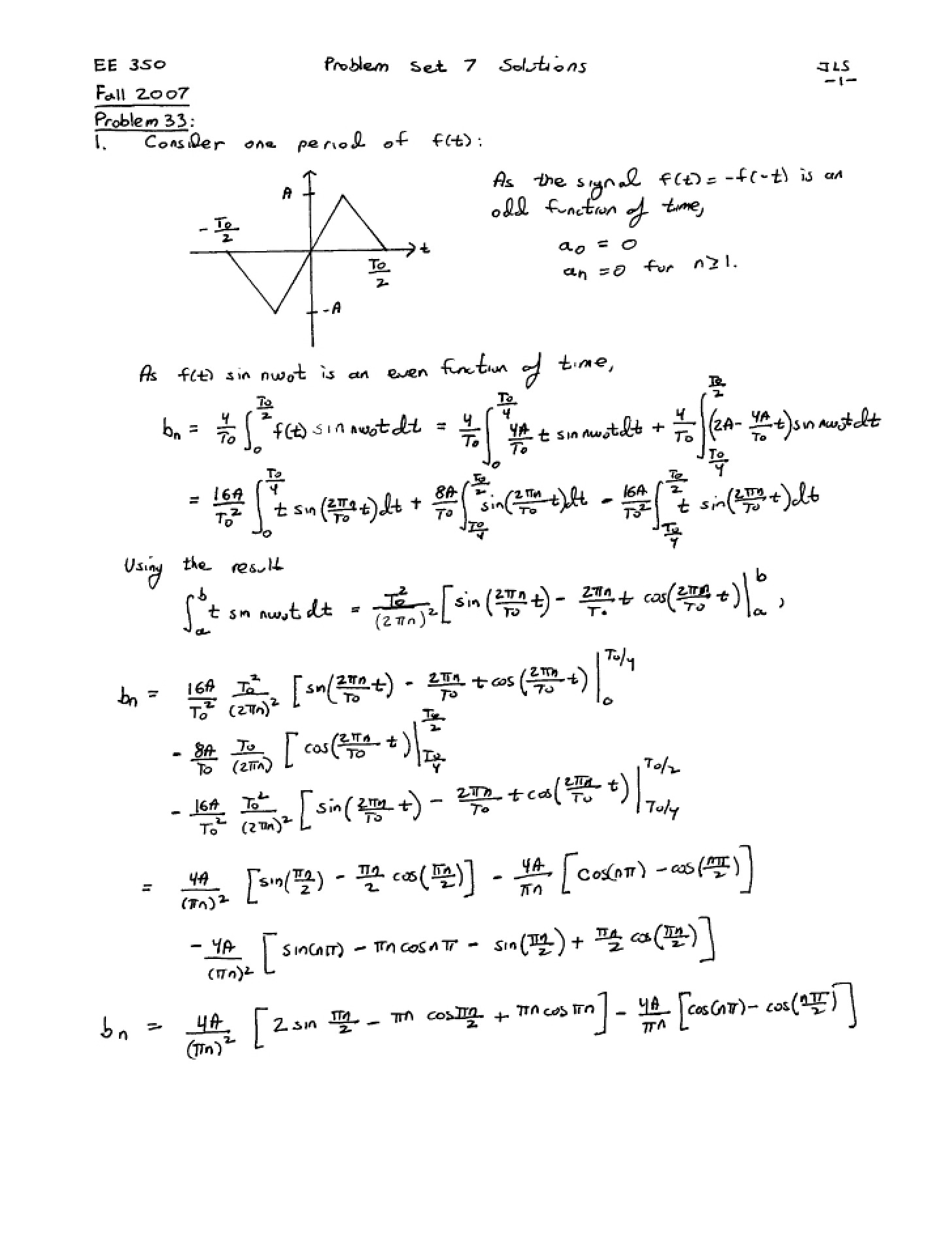 Solution Key for Set 7
