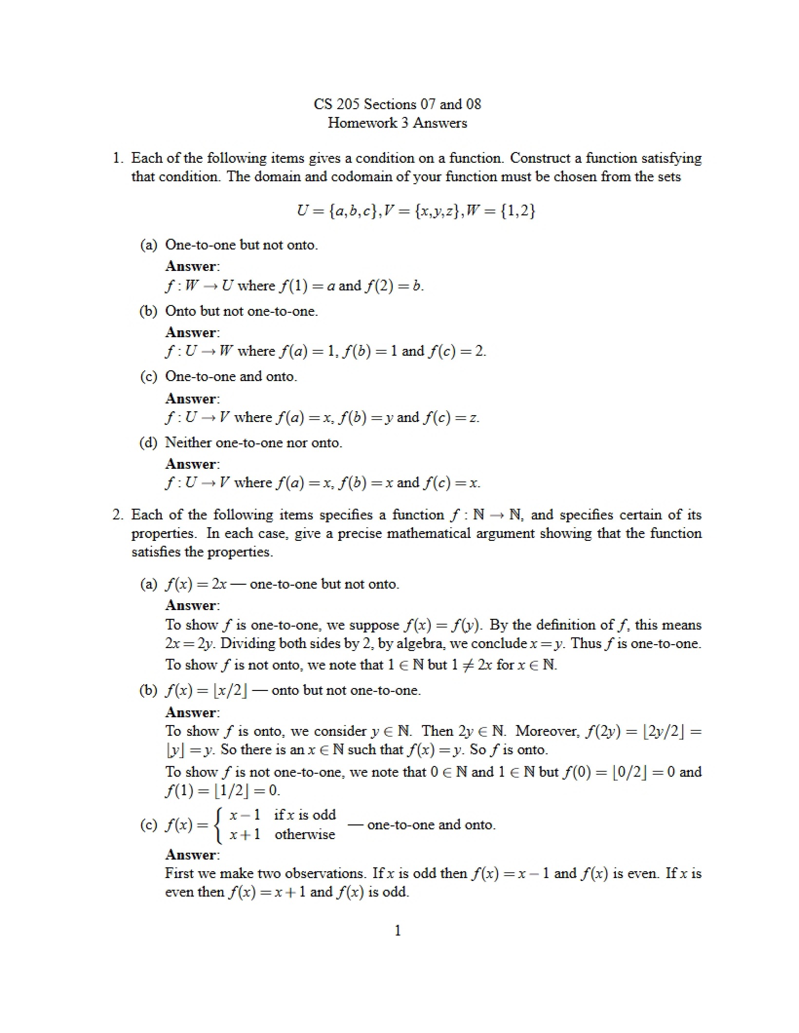 Sections Seven and Eight Information