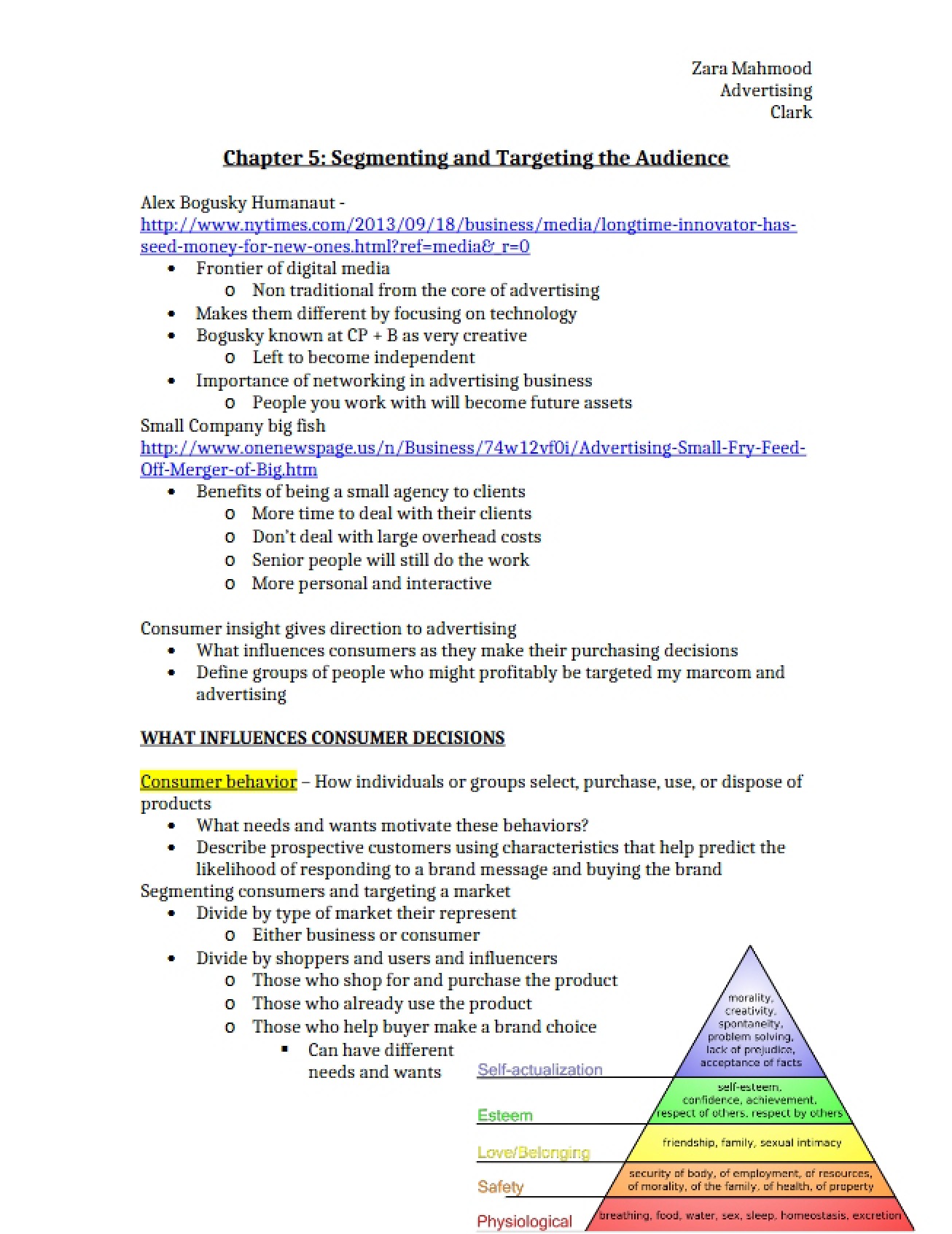 Chapter Five Audience Segmentation and Targeting