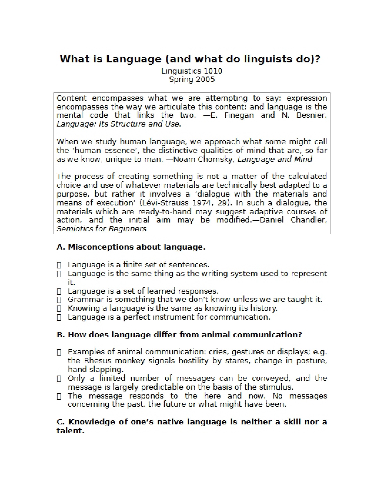 What is Language