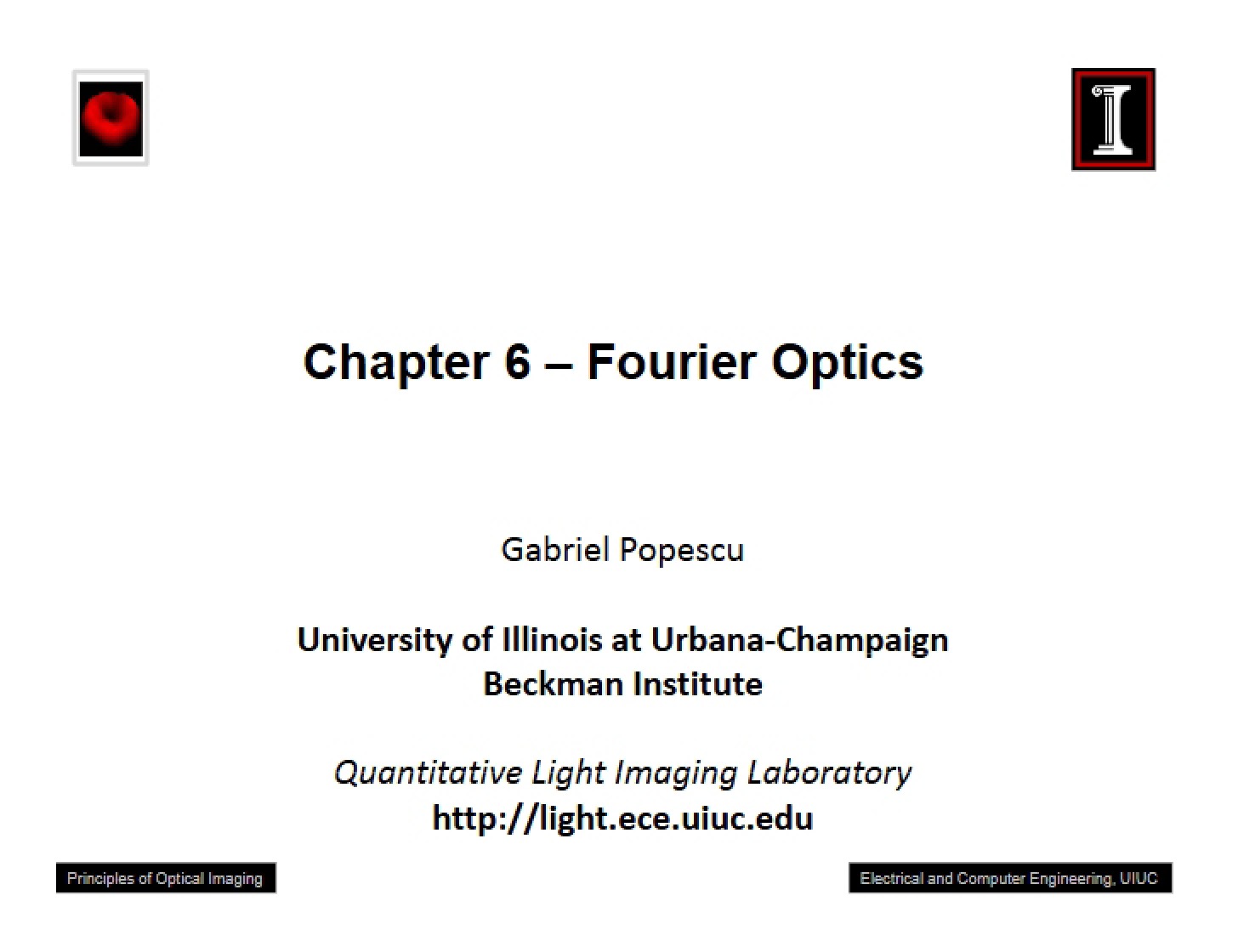Optics Fourier Analysis