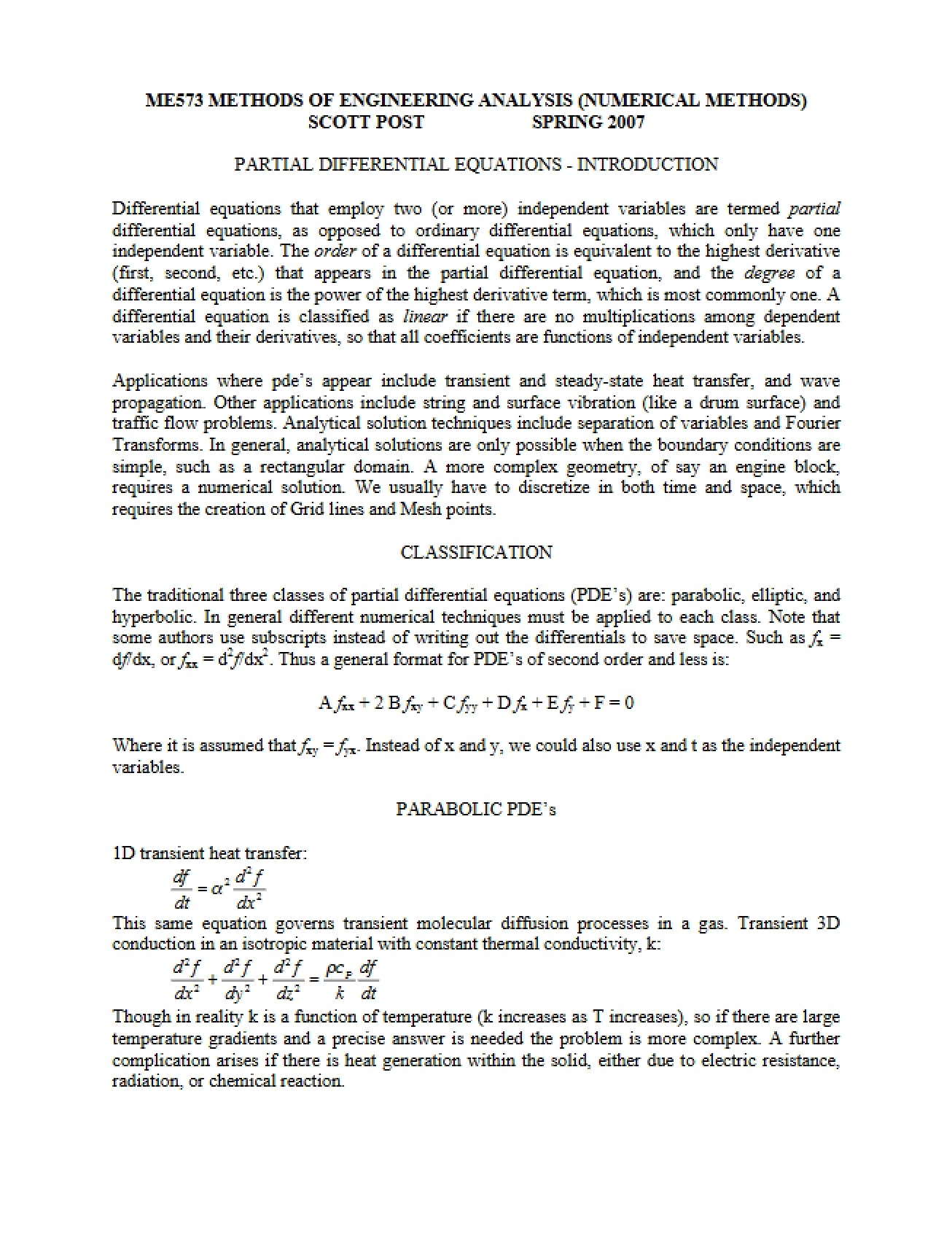 Methods of Numerical Analysis