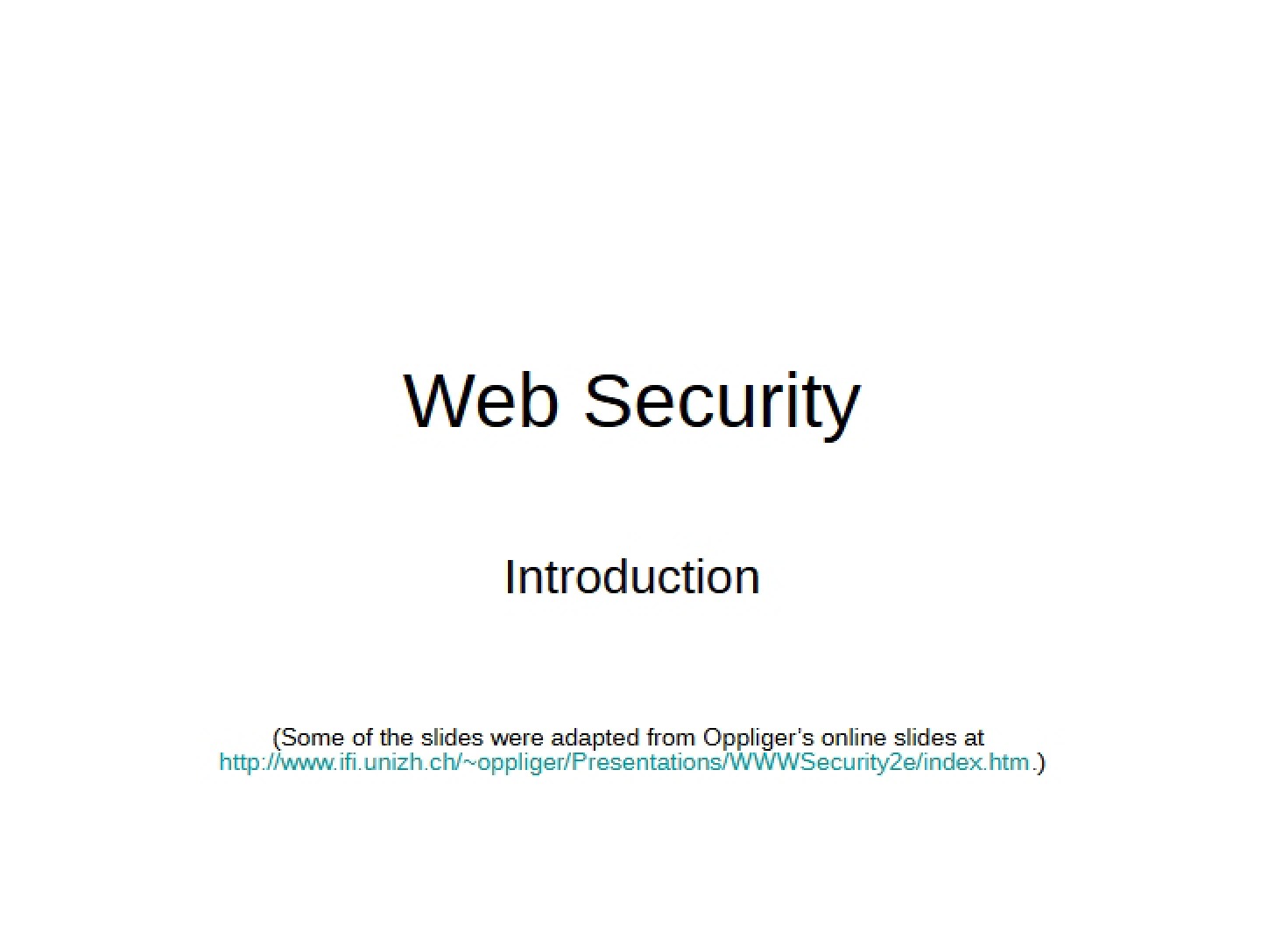 Course Introduction