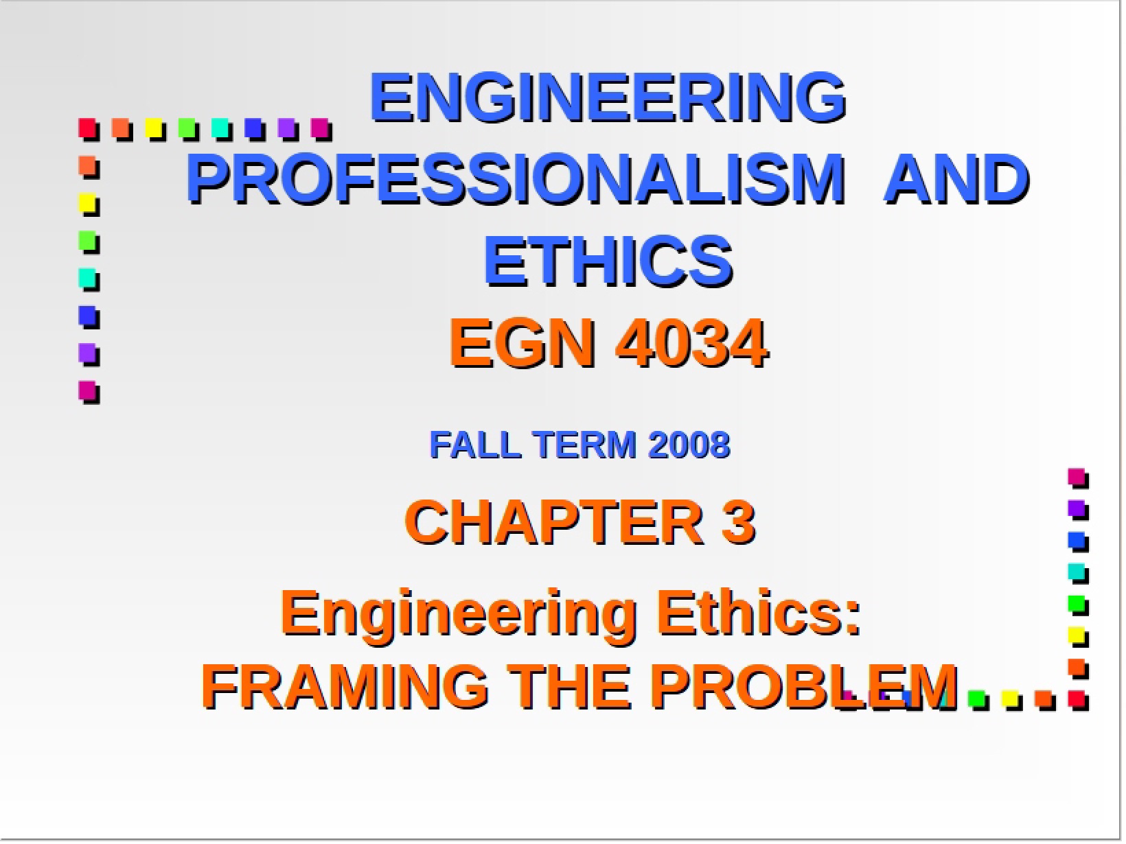 Ethical Principles in Engineering