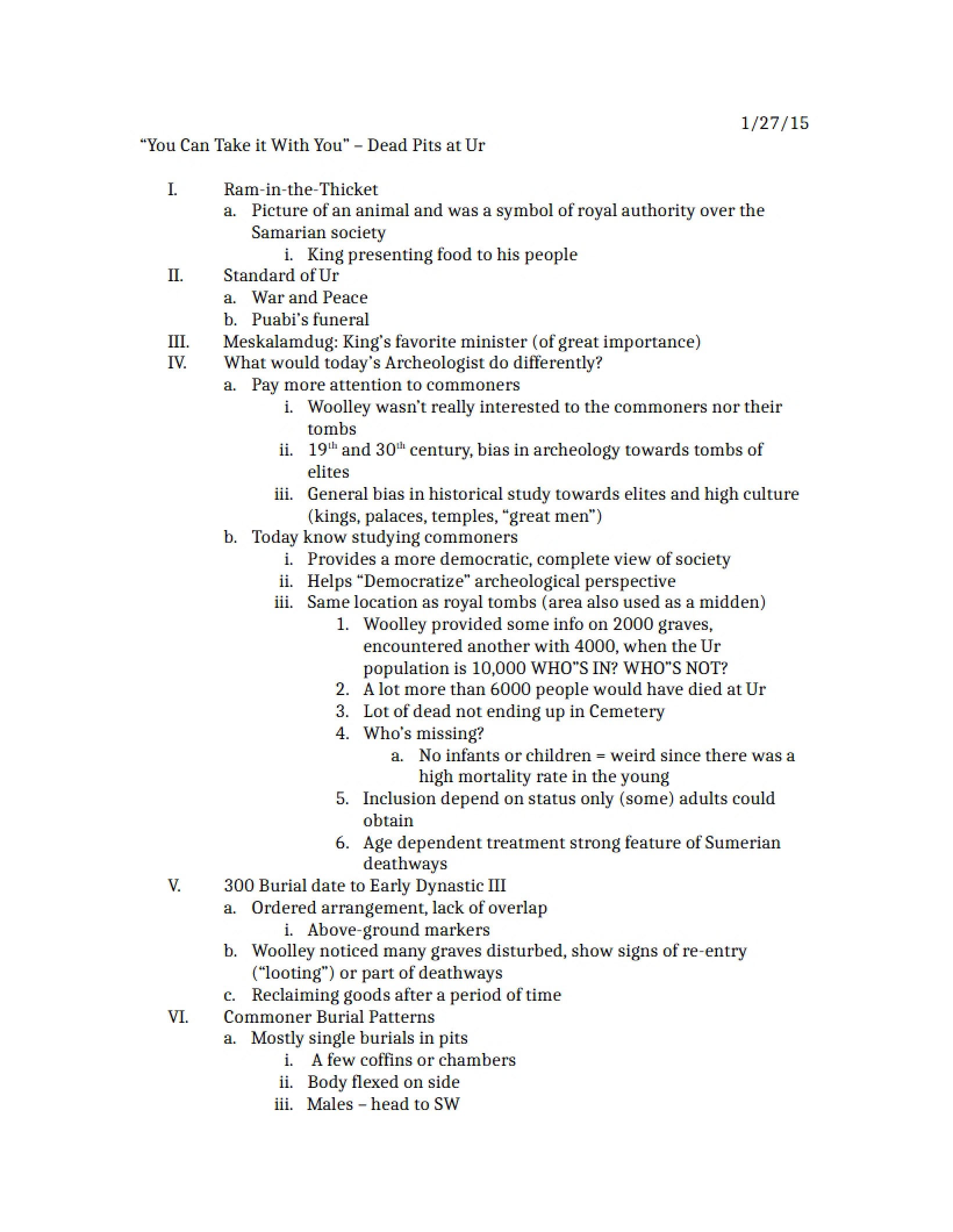 Lecture Seven
