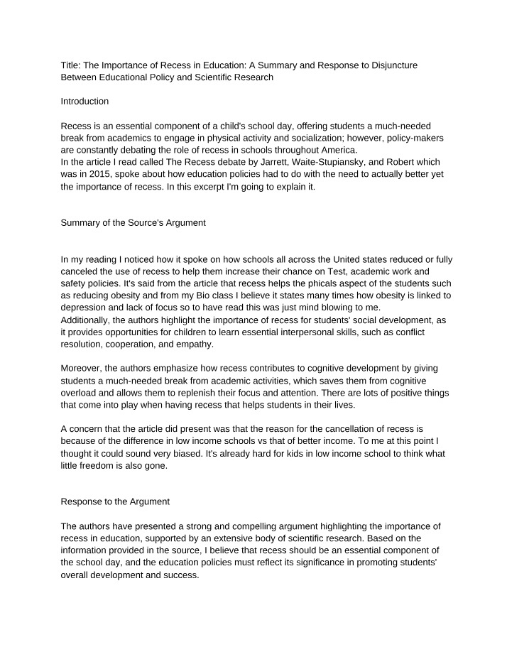 English 1 Course Material
