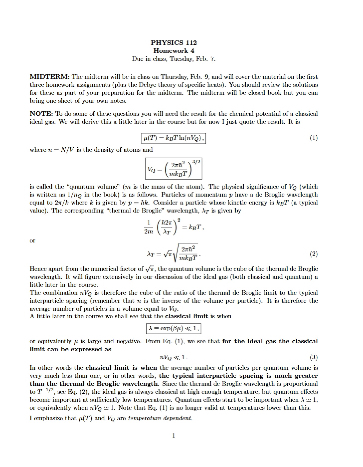 Homework 4 PHYS 112
