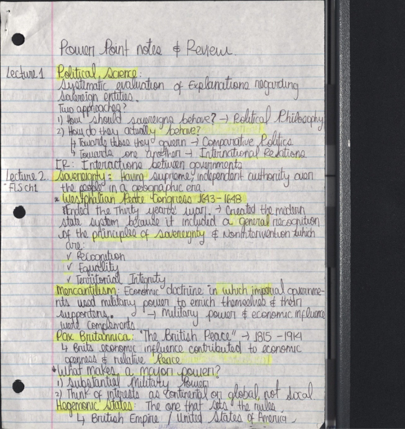 International Relations Notes
