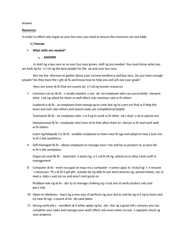 BUS103 - Implementation Strategies