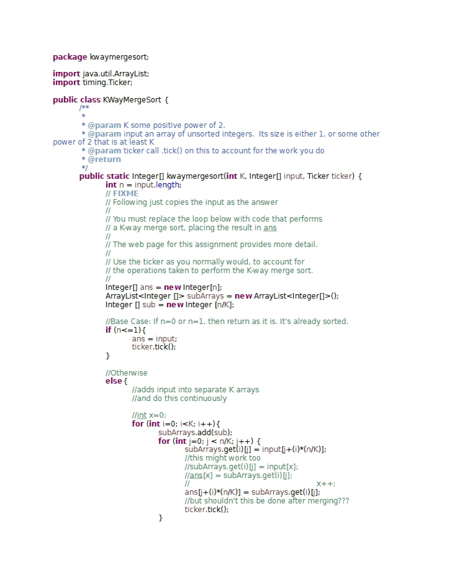 Material Notes