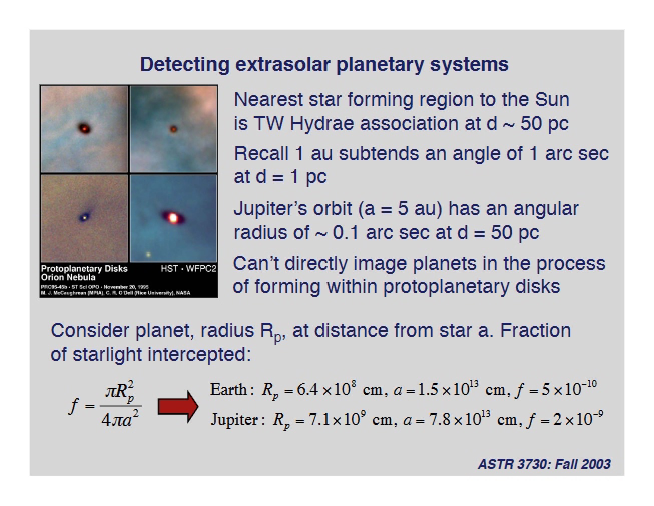 Methods for Detecting Extrasolar Planetary Systems