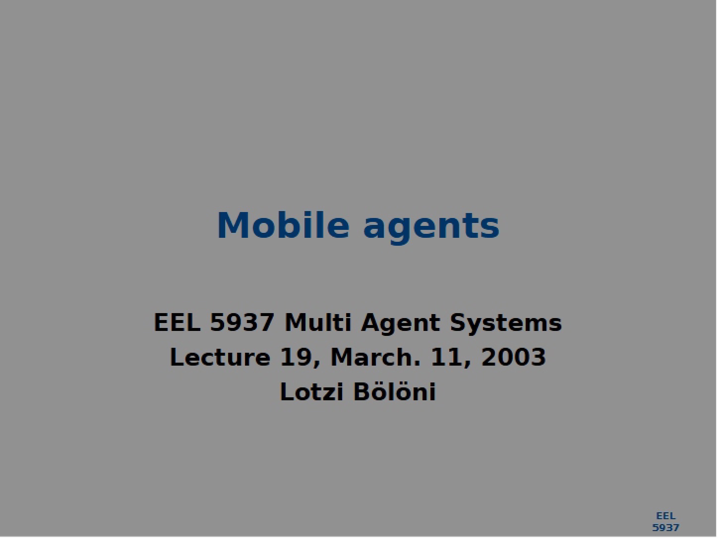 Agents Mobile
