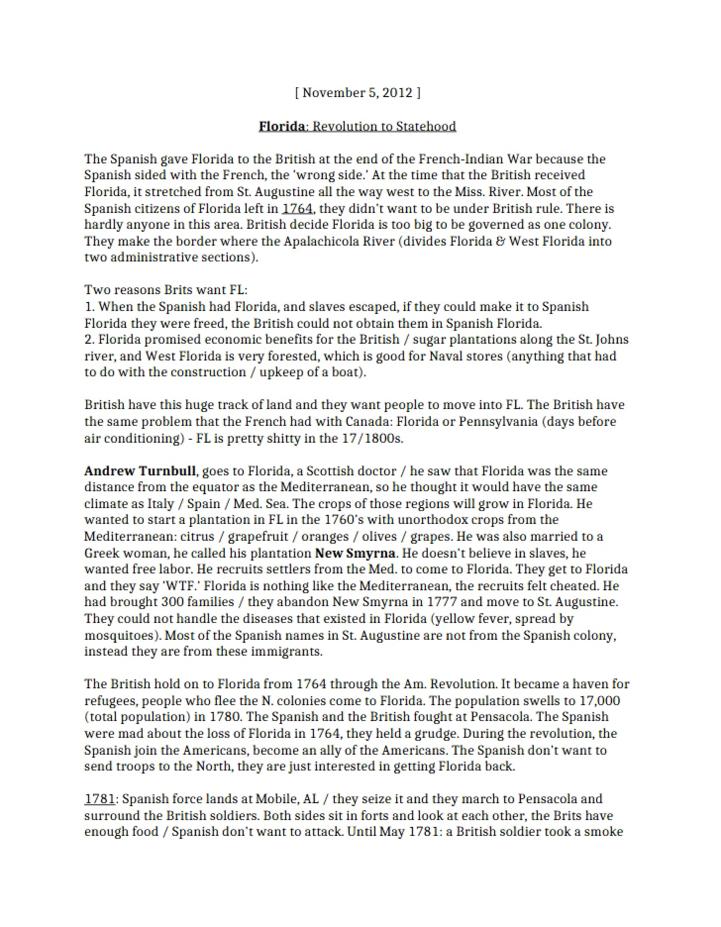 Florida's Political Evolution From Rebellion to Union
