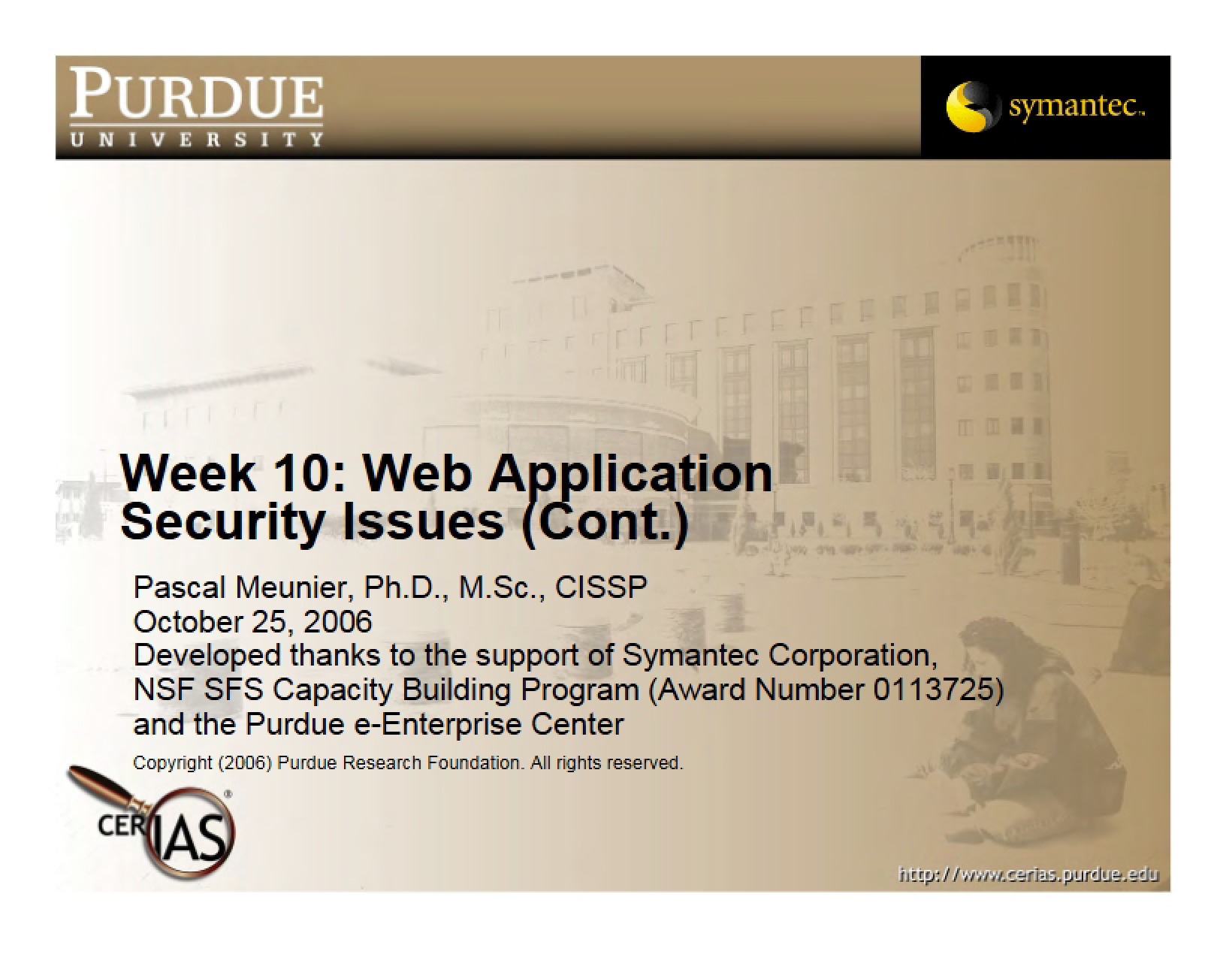 Security Issues in Web Apps