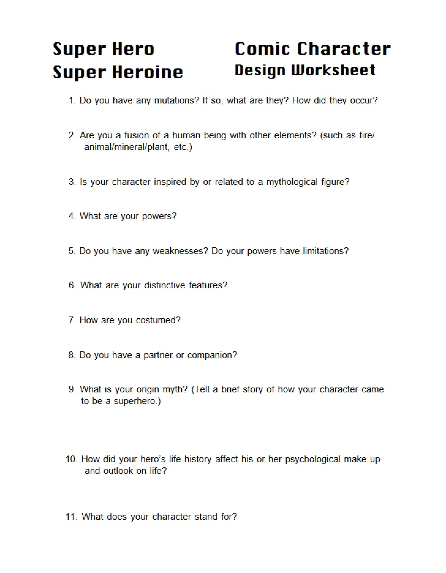 Super Heroine