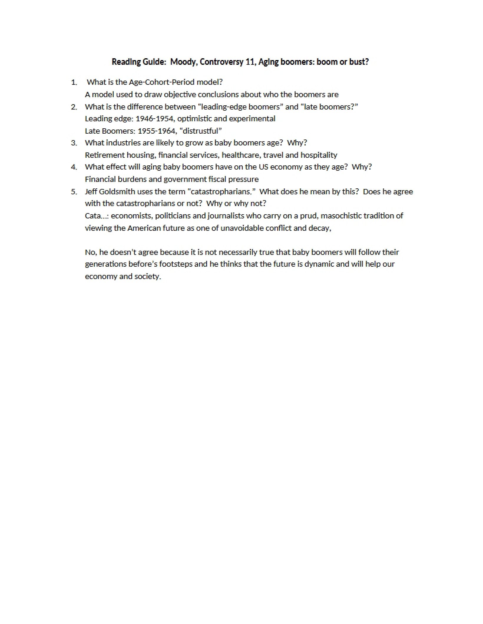 Reading Resource