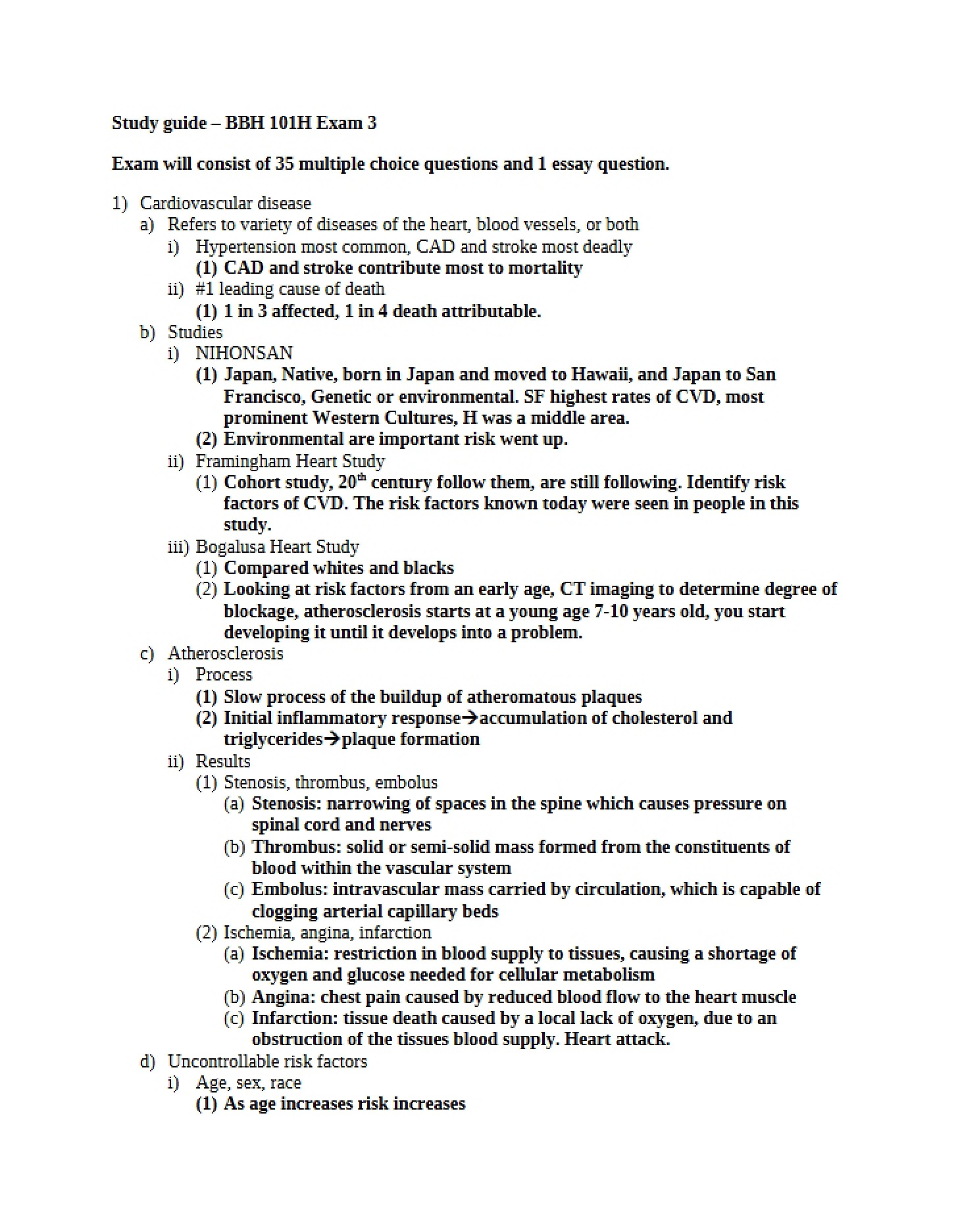 Academic Review Guide