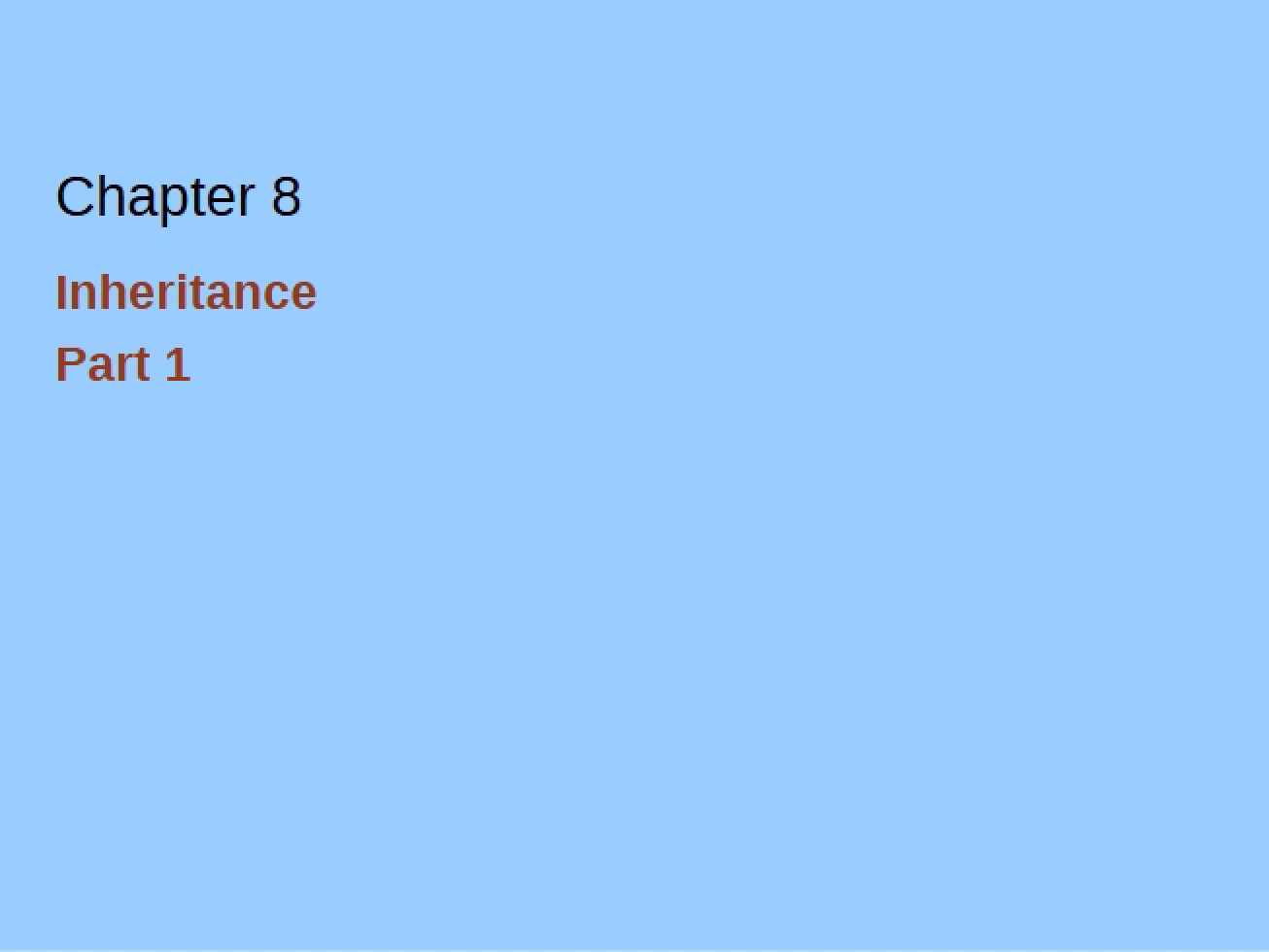 Introduction to OOP Notes