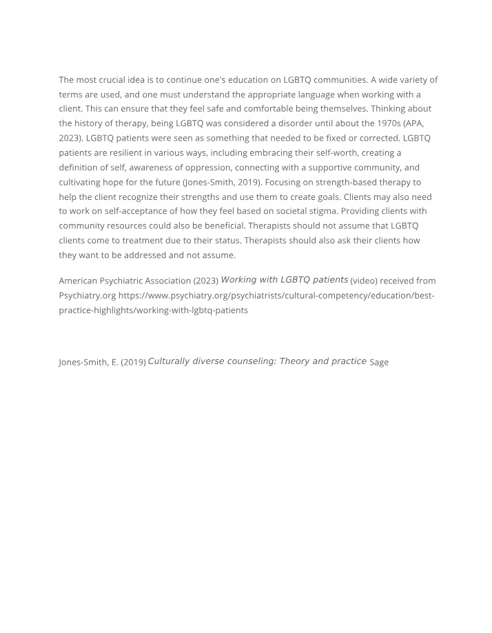 LGBTQ Communities - A Guide for Culturally Competent Counseling