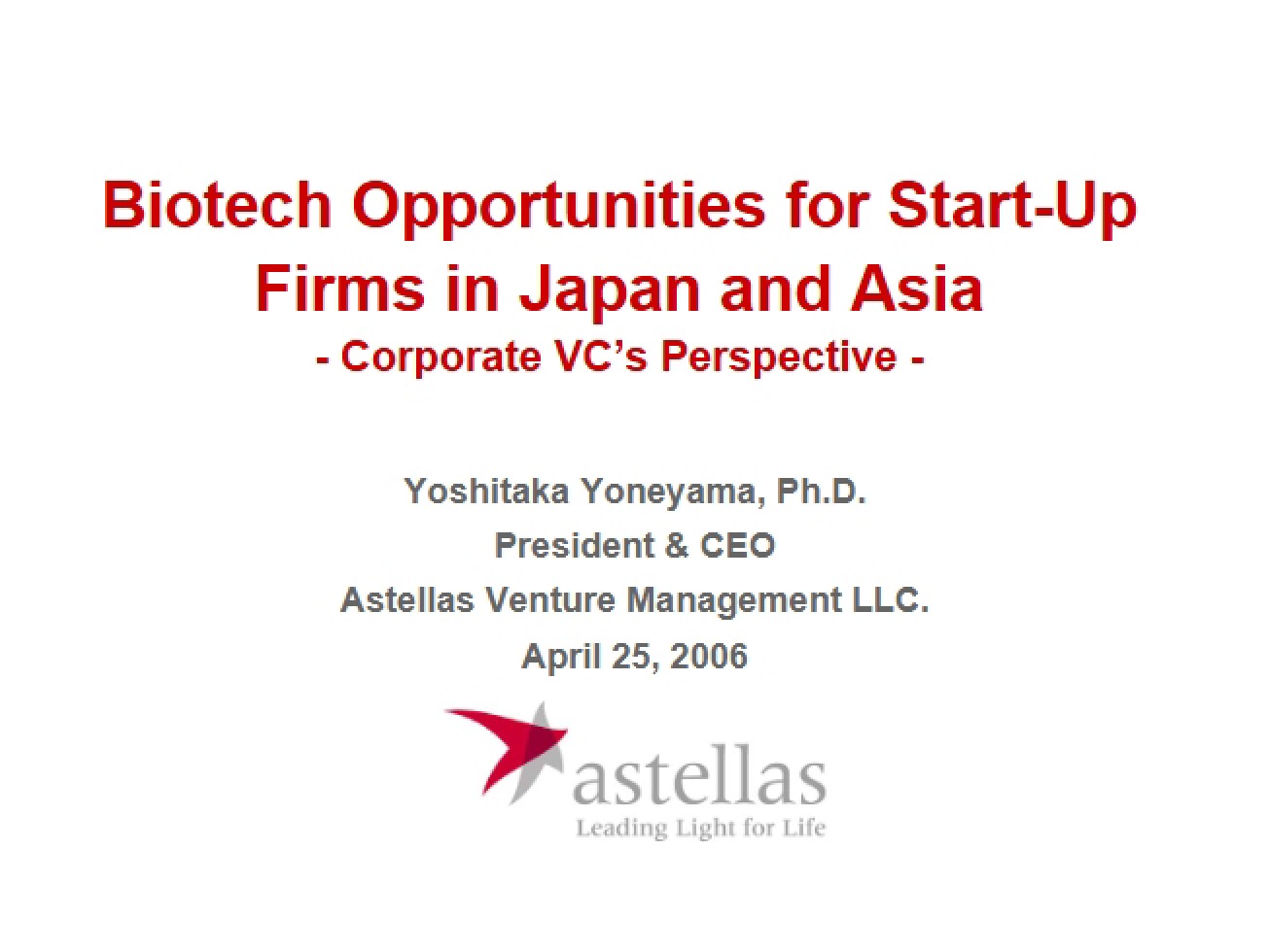 Exploring Opportunities in Biotechnology