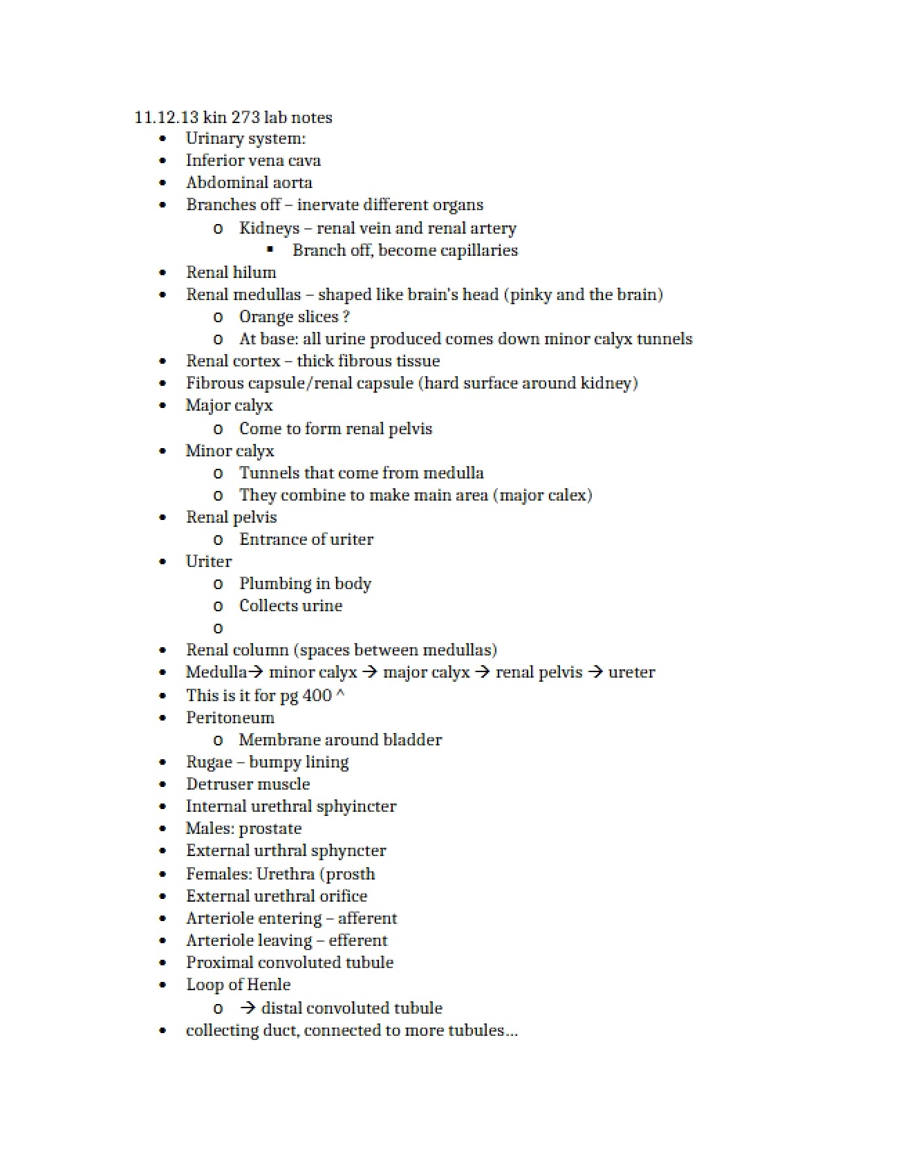 Lab Notes from November 12th, 2013