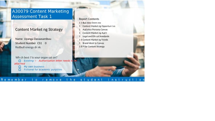 Assessment Task 1 - Content Marketing Strategy