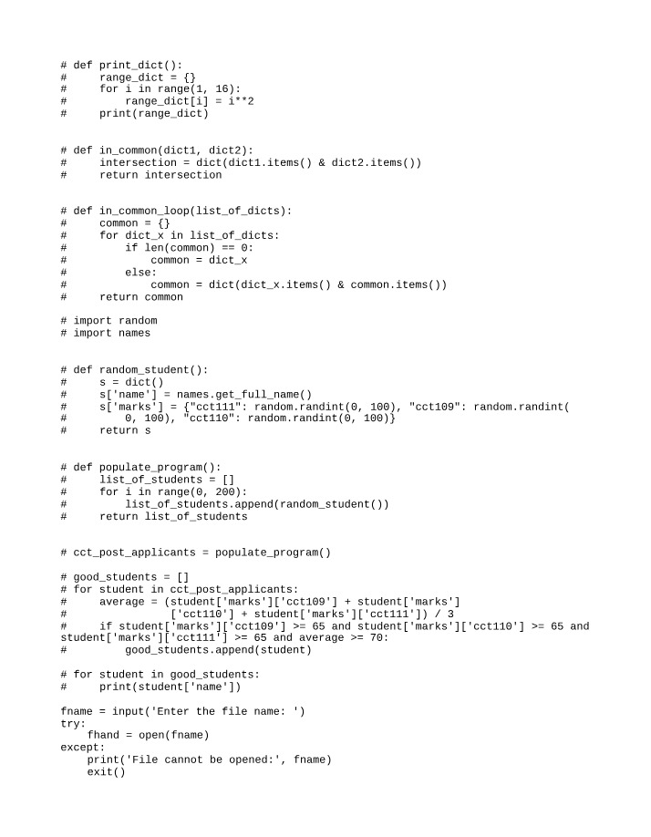 Python Dictionary Operations - Intersection and Population