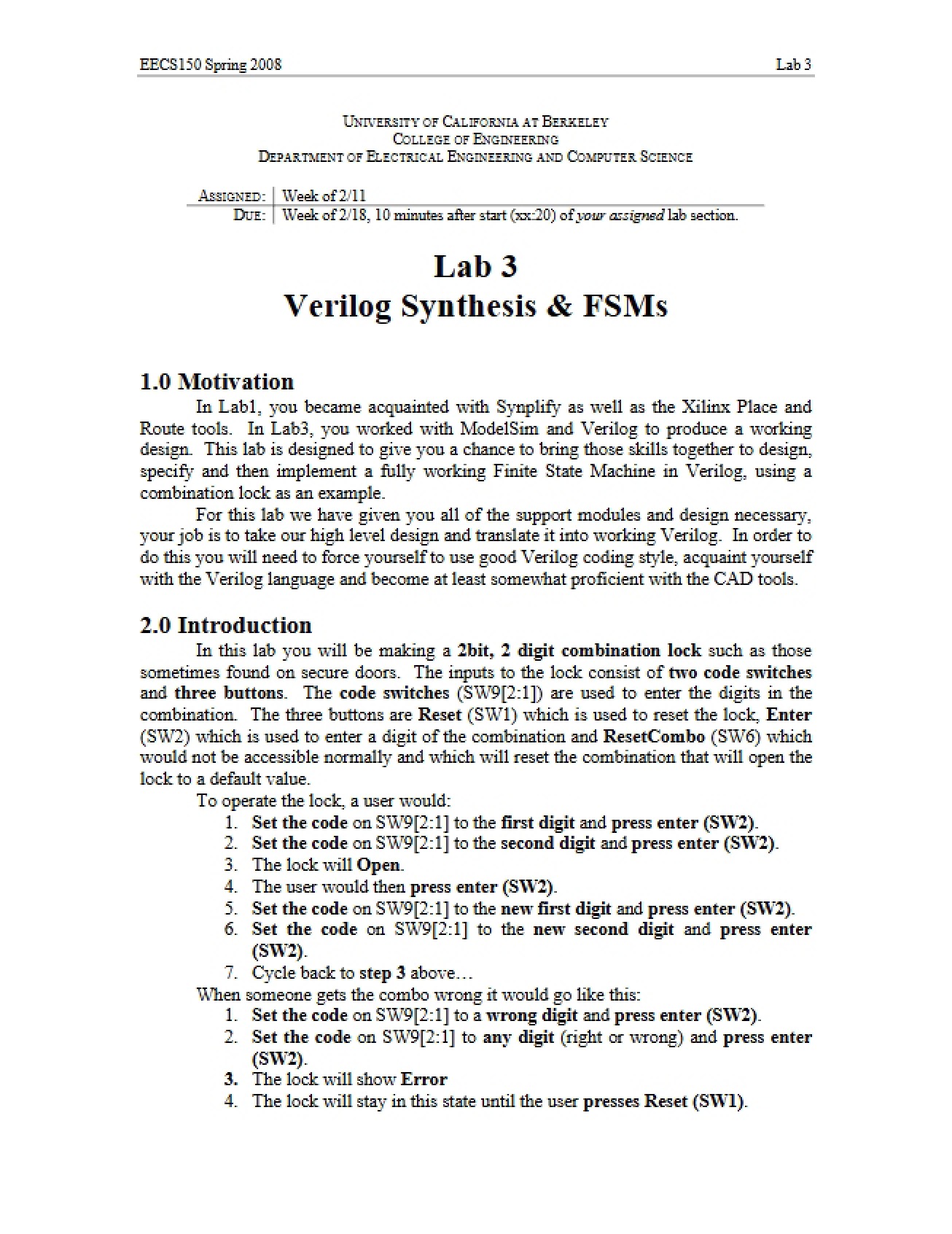 Test Equipment Usage (Lab 4)