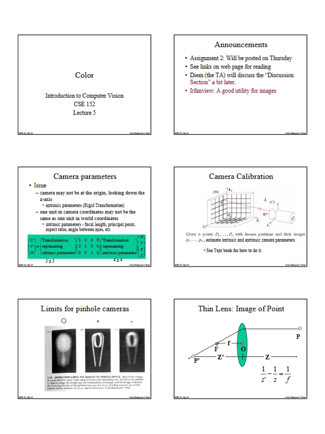 Color Perception and Analysis