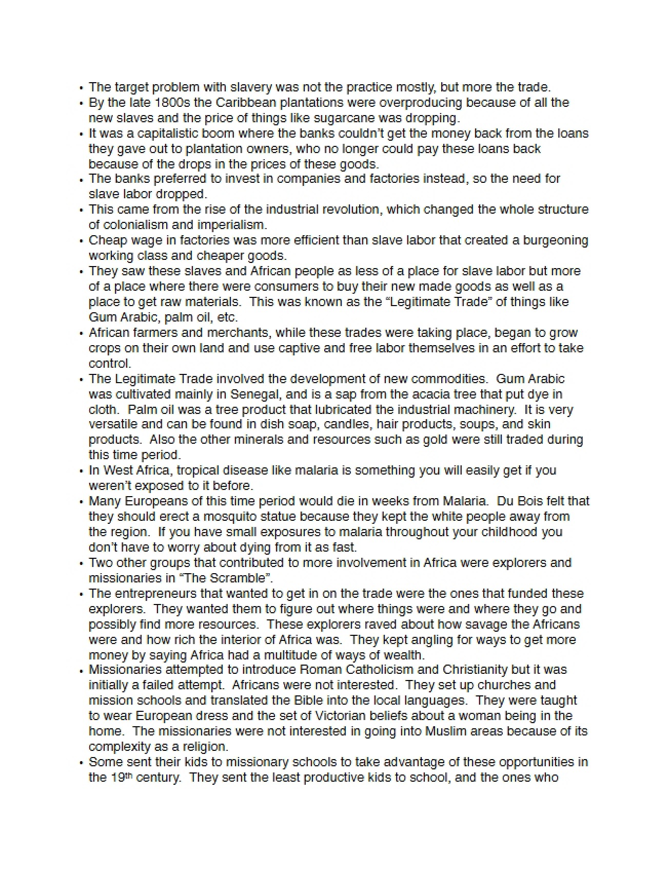 Lecture Note (Africa I)