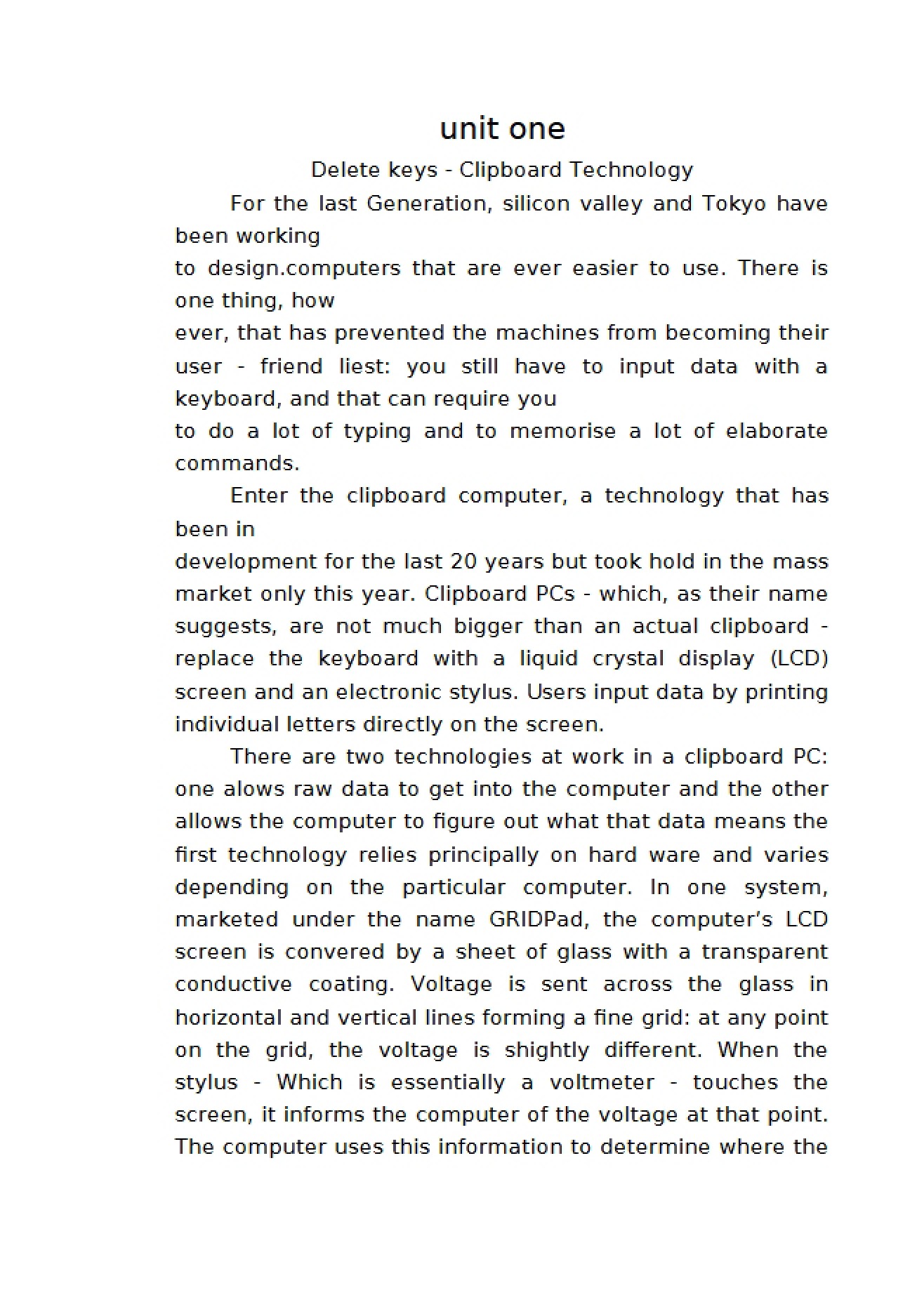 Lecture Notes Computer Animation II
