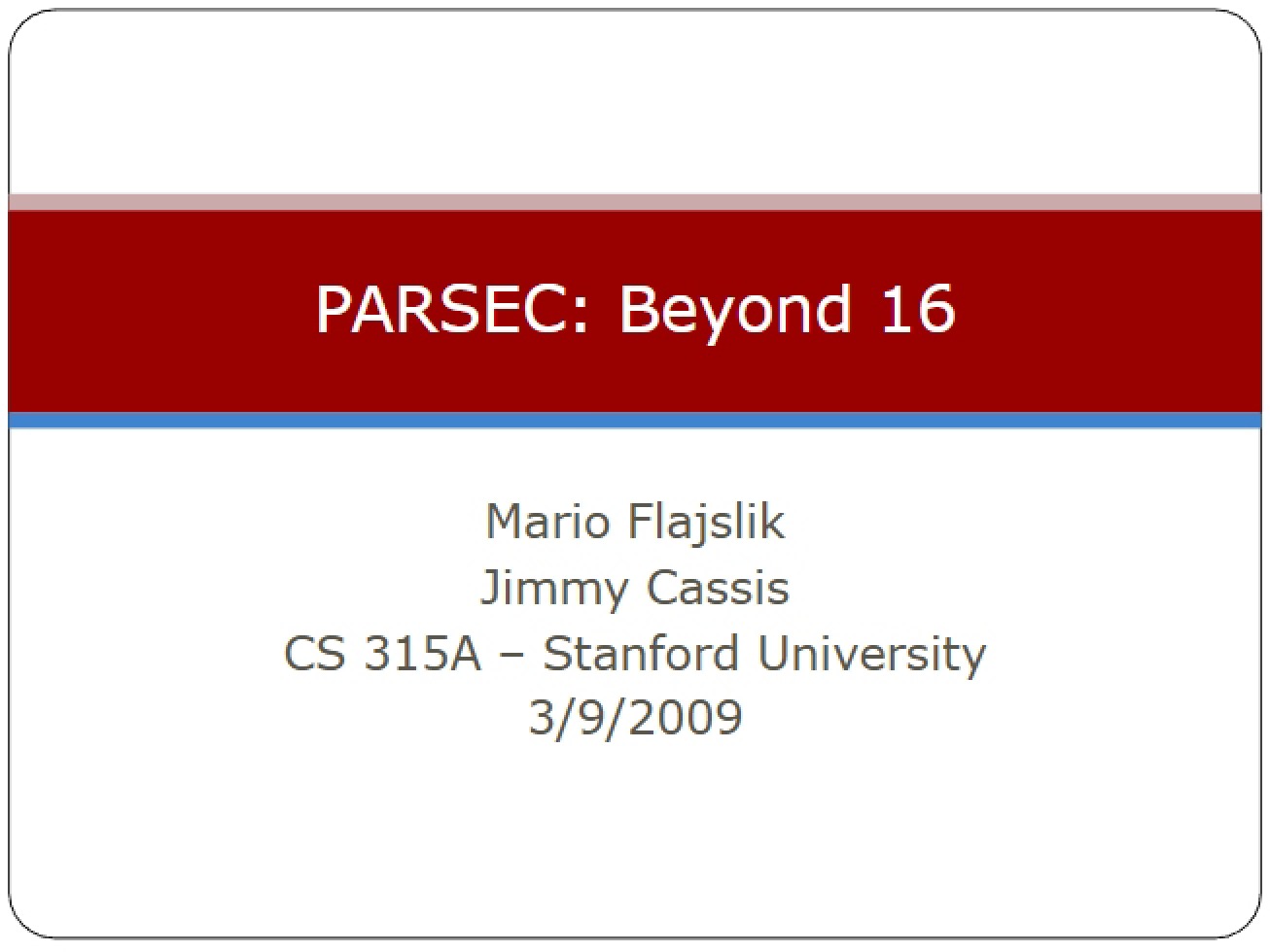 Parallel Computer Architecture and Programming Lecture Notes